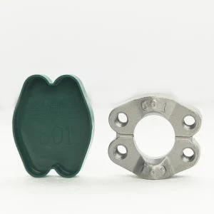 Braçadeira de flange de liberação rápida de aço galvanizado de aço inoxidável de baixo preço